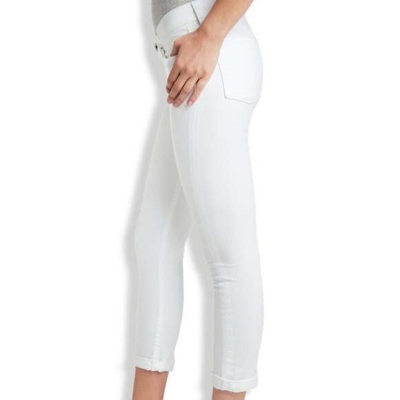 3 for $30 | Lucky Brand Brook Crop Jeans in White - Picture 2 of 7